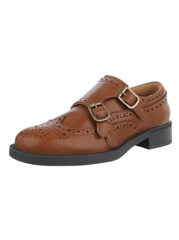Ital-Design Halbschuh in Camel