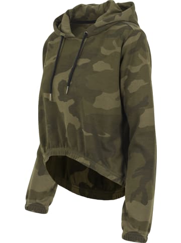 Urban Classics Sweat & Fleece - Hoodies in olive camo