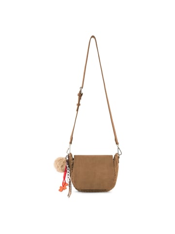 FREDs BRUDER Playful Umhängetasche Leder 22 cm caramel
