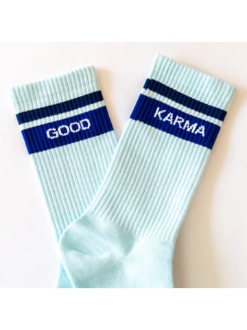 Divasya Socken Good Karma in Hellblau