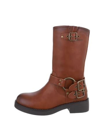 Ital-Design Stiefel in Camel