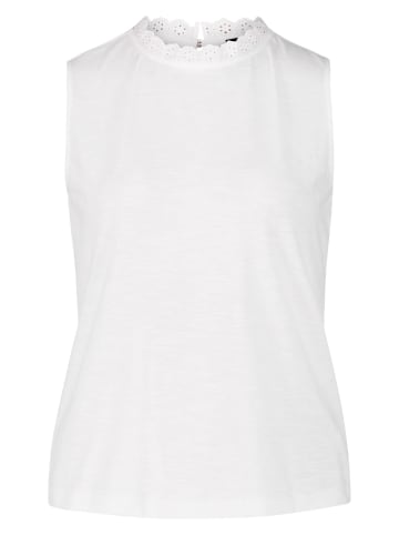 Zero  Shirt mit Lochmuster in Brilliant White