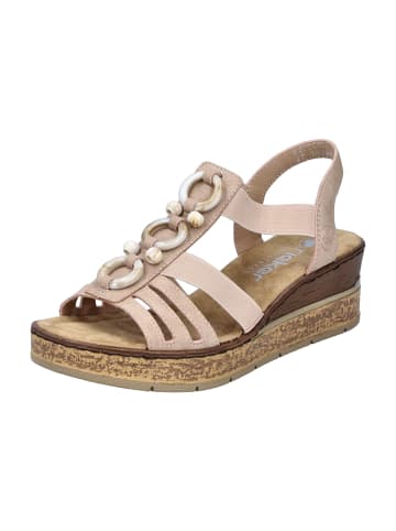 rieker Keilsandaletten in Beige