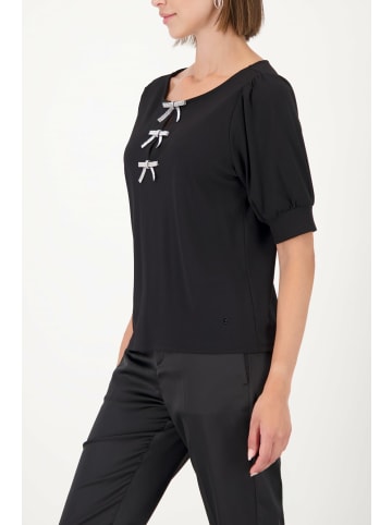 monari Kurzarmbluse für Damen in schwarz