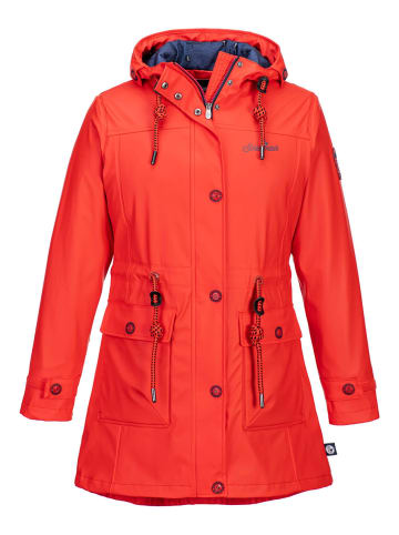 SCHIETWETTER Regenjacke Parka in red