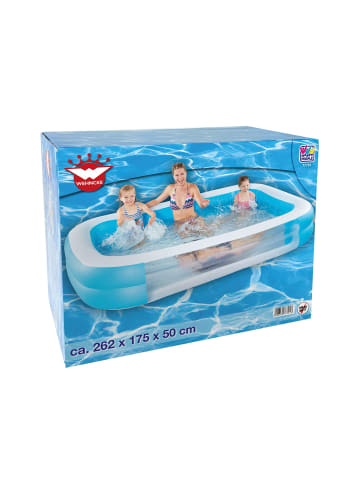 WEHNCKE Family Pool mit Sichtfenste in Blau ab 6 Jahre