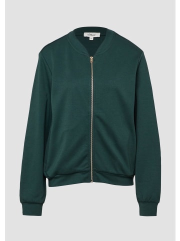 s.Oliver Sweatshirt Jacke in 6933_petrol