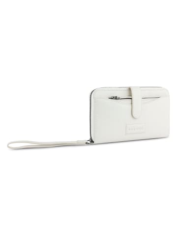 Bugatti Elsa Geldbörse RFID Schutz Leder 19 cm weiß
