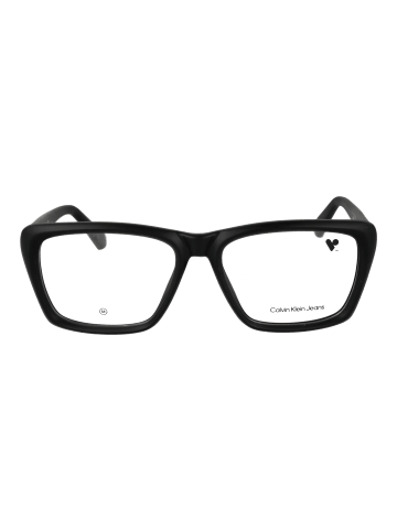 CALVIN KLEIN JEANS Unisex Optische Fassungen Rechteck Schwarz
