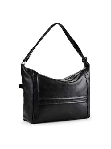 LIEBESKIND BERLIN Delia Schultertasche M Leder 43 cm in black