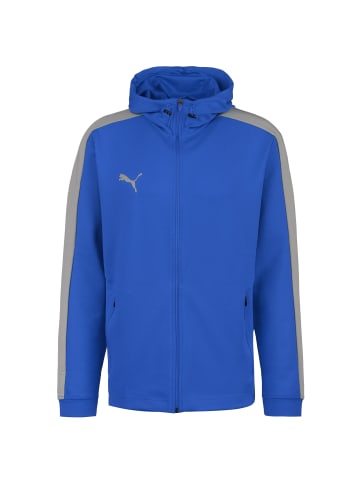 Puma Trainingsjacke BBall in blau / grau