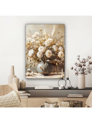 MuchoWow Leinwand bilder Elegante Blumen (BxH)