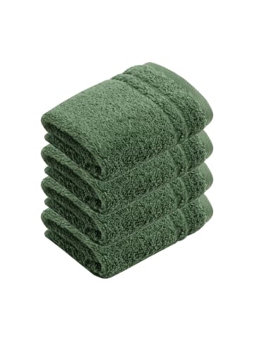 Vossen 4er Pack Seiftuch in evergreen