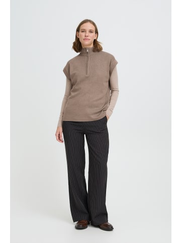 b. young Strickpullover BYMMORLA Loose fit in Walnut Melange