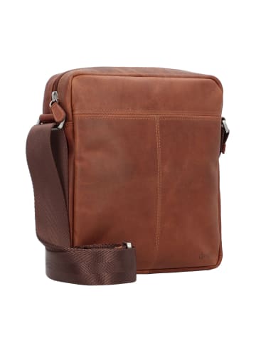Esquire Dallas Umhängetasche Leder 22 cm braun