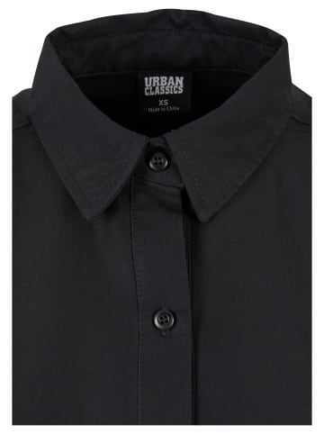Urban Classics Urban Classics Damen Ladies Oversized Twill Shirt in black