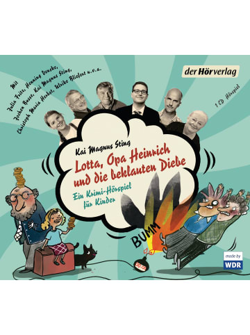 DHV Der Hörverlag Lotta, Opa Heinrich und die beklauten Diebe