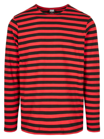 Urban Classics Urban Classics Longsleeves in firered/blk