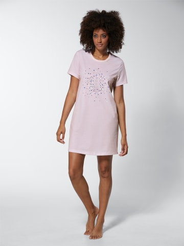 WITT WEIDEN Sleepshirts in hellblau-meliert + rosé-meliert