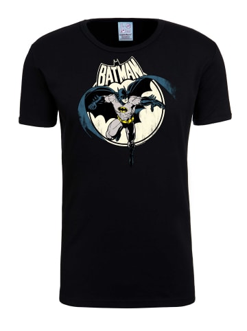 Logoshirt T-Shirt Batman - Fullmoon in schwarz