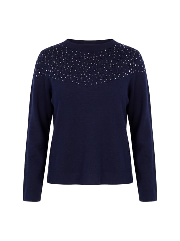 Ulla Popken Pullover in dunkles marine
