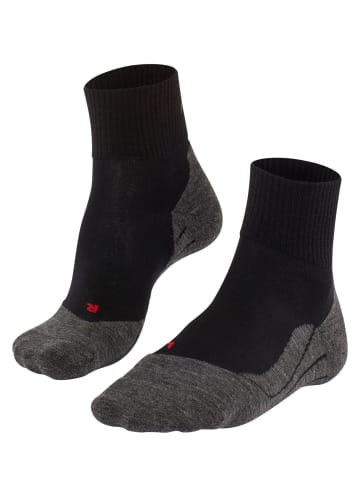 Falke Quartersocken TK5 WOOL in Schwarz