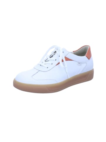 Finn Comfort Schnürschuhe INTERLAGOS in weiss/mandarine