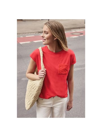 Street One T-Shirt in chili red