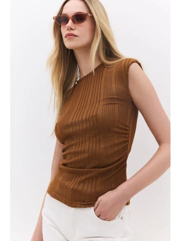 NO MATTER WHAT Blouse in Braun