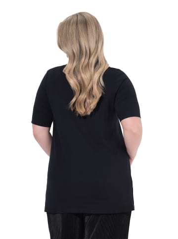 MIAMODA Shirt in schwarz