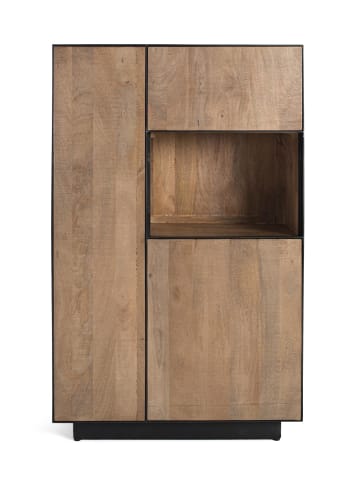 Giner y Colomer Hohes Sideboard aus natürlichem Mangoholz 190 cm in Brown