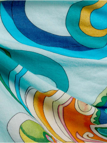 EMILY VAN DEN BERGH  Bluse in hellblau mehrfarbig