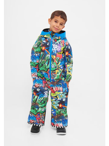 WeeDo Schneeanzug COSMO SPRAYPRINT in grafitti print