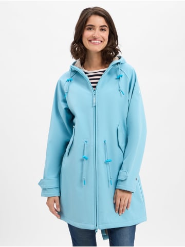 Derbe Jacke Friese Island in hellblau - 0002