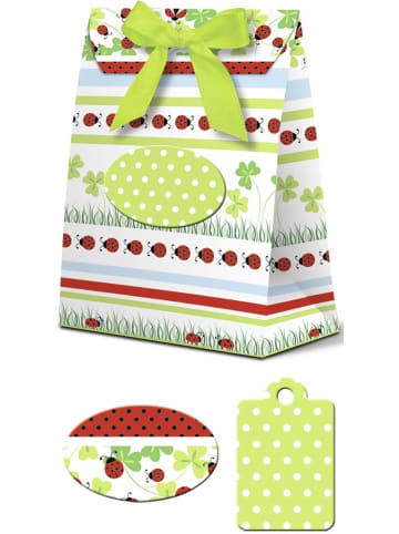 Buntpapierfabrik Ludwig Bähr Geschenkbox Celina 9,5x12,5x5cm Packung mit 5 Stück Motiv: 12