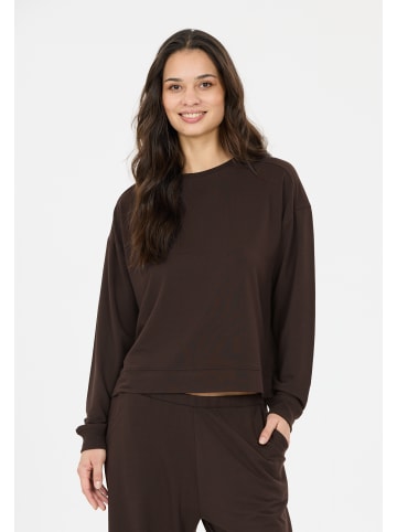 Athlecia Sweatshirt Brenan in 1294 Chocolate Torte