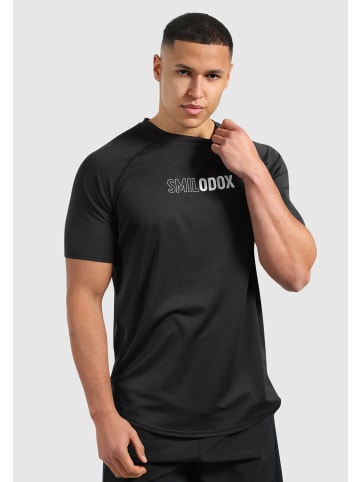 SMILODOX T-Shirt Powerfit Pro in Schwarz