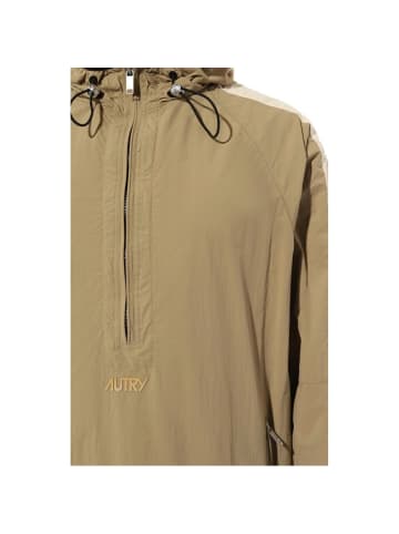 AUTRY Beige Nylon Shell Jacke
