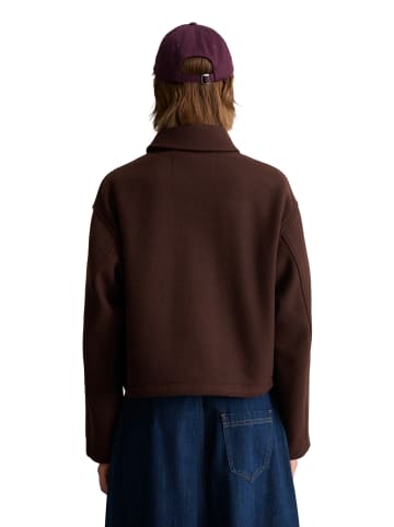 Marc O'Polo DENIM Twill-Jacke regular in Espresso Brown