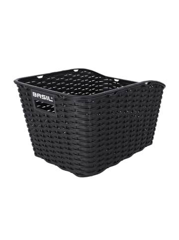 BASIL Hinterradkorb "Weave WP" in schwarz