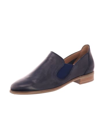 Everybody Damenslipper glatte-oder Ledersohle bis 25 mm  in  Blau