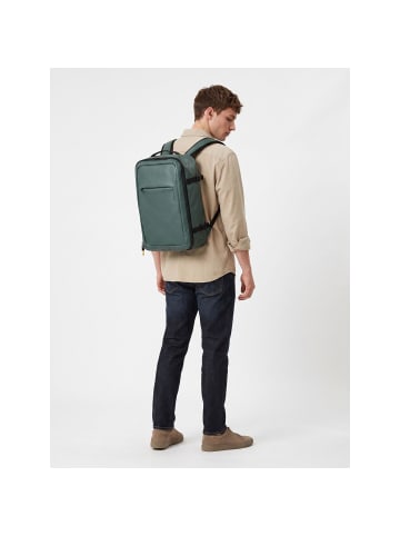 Mandarina Duck Business-Rucksack 50 cm Laptopfach deep green