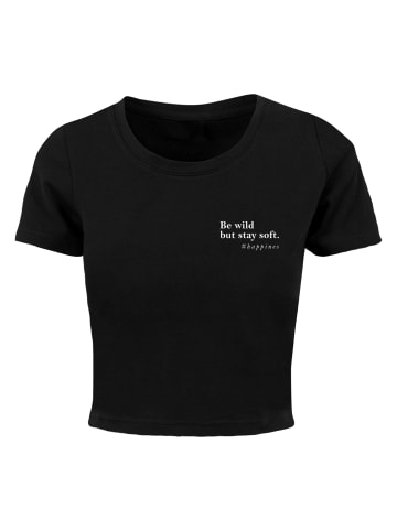 Merchcode Merchcode Cropped T-Shirts in black