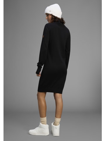 Kangaroos Strickkleid in schwarz