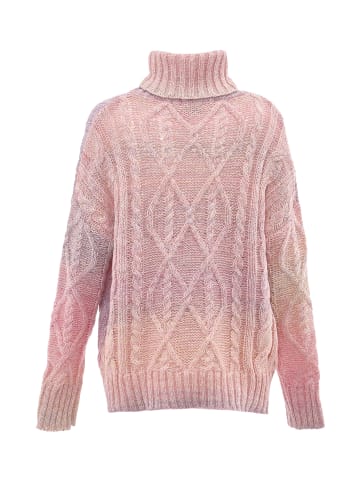 myMo Damen Rollkragenpullover in REGENBOGEN