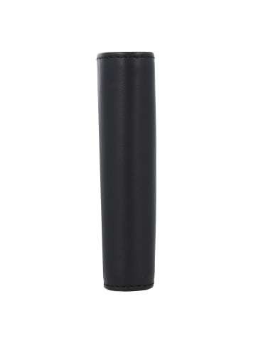 oxmox Leather Geldbörse RFID Schutz Leder 12 cm black