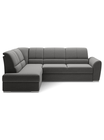 MF Design Silver Recamiere Links in Dunkelgrau -  (L) 270 x (B) 270 x (H) 93 cm