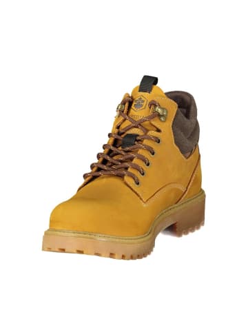 Lumberjack Gelb Leder Herren Sneaker