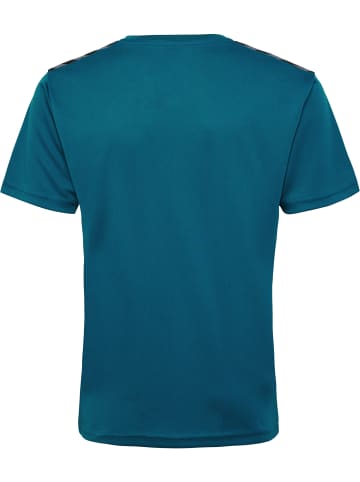 Hummel Hummel T-Shirt Hmlauthentic Multisport Kinder Schnelltrocknend in BLUE CORAL/SULPHUR SPRING