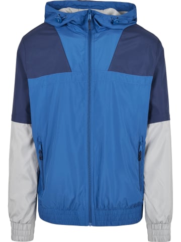 Urban Classics Track Jackets in sportyblue/lightasphalt